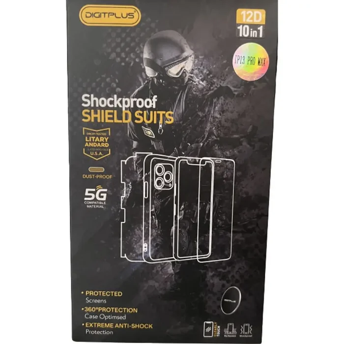 Case with Screen Protector Clear For iPhone 13 Pro Max