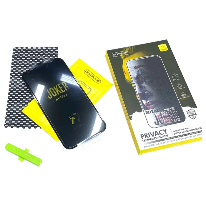 Joker Privacy Screen Protector Black iPhone 15 Pro Max