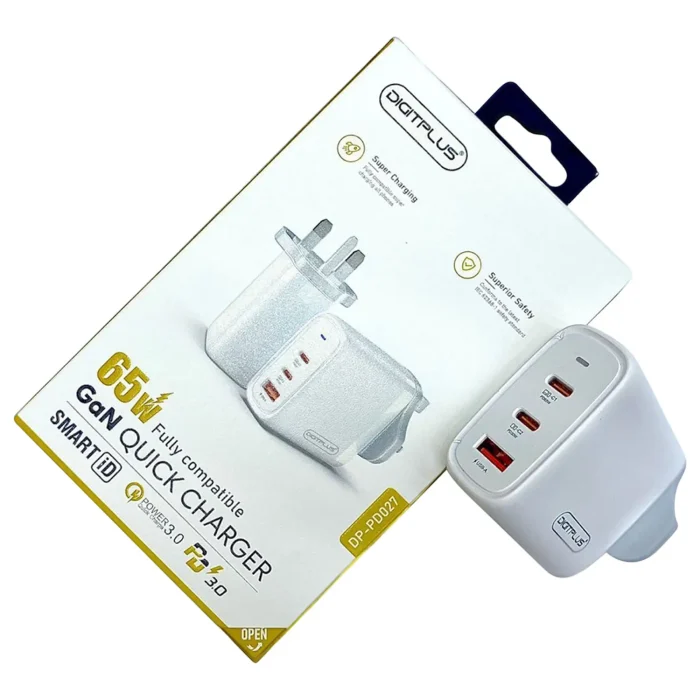 Digitplus GaN Wall Charger White