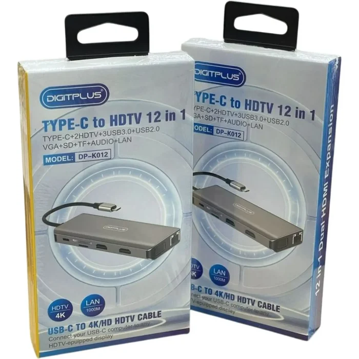 Digitplus 12-in-1 USB-C Hub